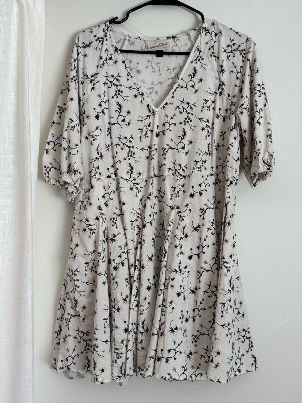 Universal Thread White Floral Mini Dress